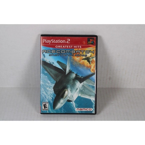 Ace Combat 04: Shattered Skies Greatest Hits (Sony PlayStation 2, 2001, PS2) - Picture 1 of 10